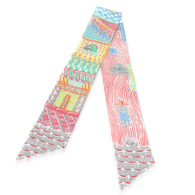 Rose Vif Bleu Vert Amande Silk Super Quest Twilly