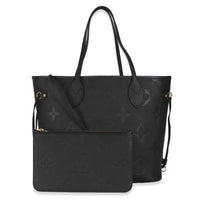 Black Monogram Empreinte Neverfull MM