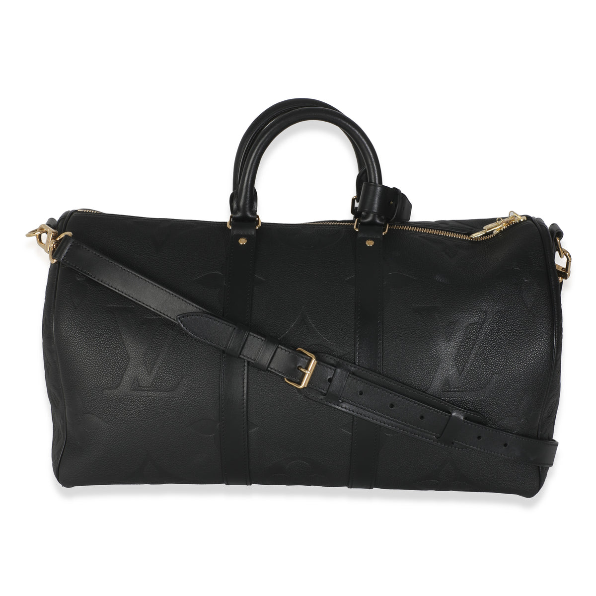 Black Monogram Empreinte Giant Keepall Bandouliere 45