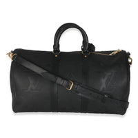 Black Monogram Empreinte Giant Keepall Bandouliere 45