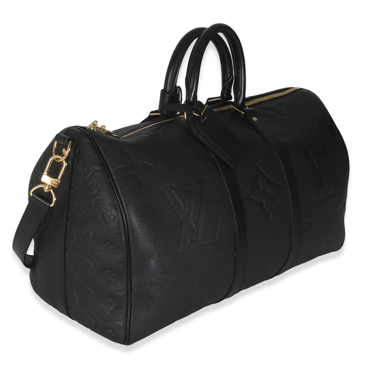 Black Monogram Empreinte Giant Keepall Bandouliere 45