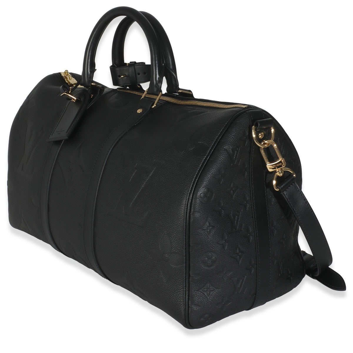 Black Monogram Empreinte Giant Keepall Bandouliere 45