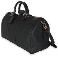 Black Monogram Empreinte Giant Keepall Bandouliere 45