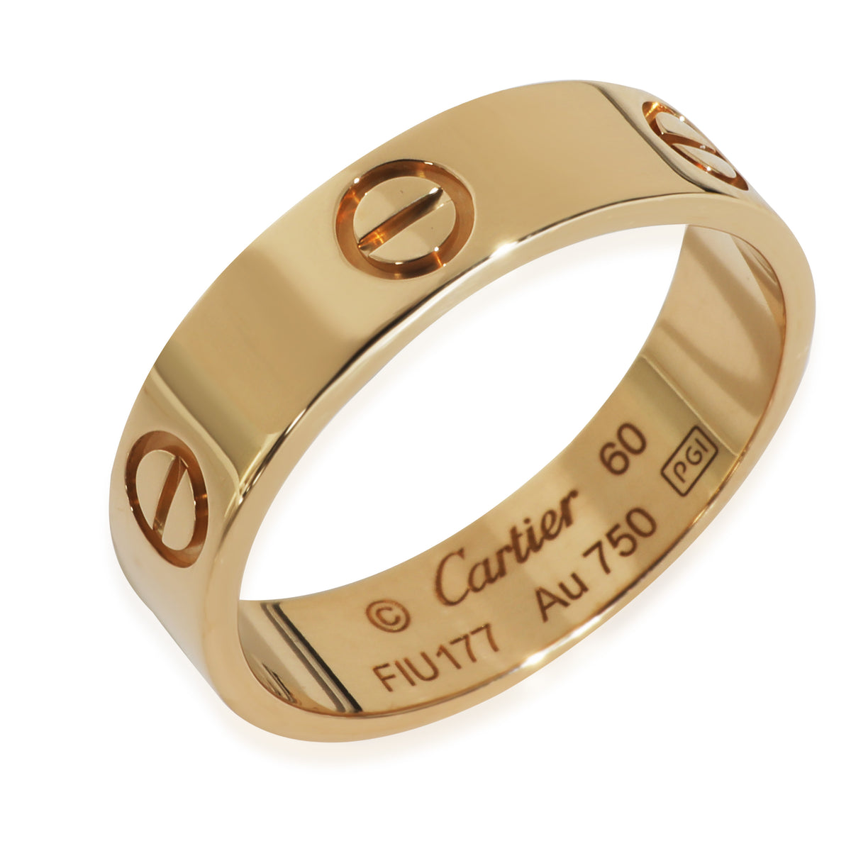 Yellow Gold  Love Ring