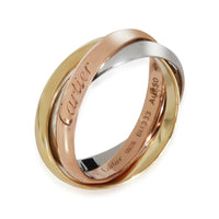 3-Tone Gold  Trinity Ring