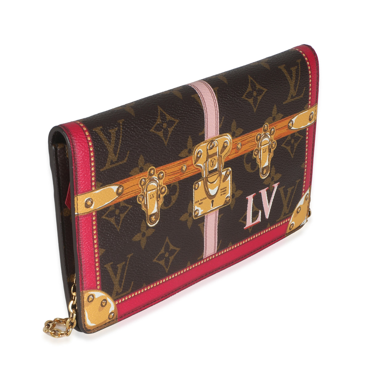 Monogram Canvas Summer Trunks Weekend Pochette