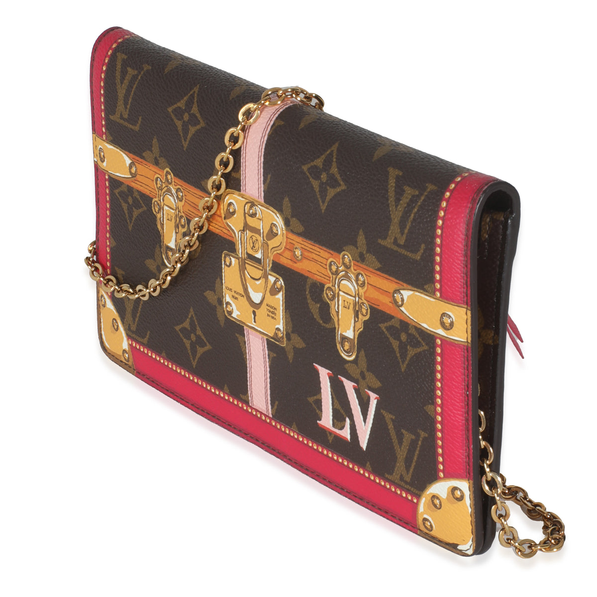 Monogram Canvas Summer Trunks Weekend Pochette