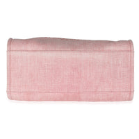 Pink Mixed Fibers Medium Deauville Tote