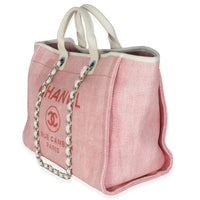 Pink Mixed Fibers Medium Deauville Tote