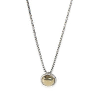 Yellow Gold & Sterling Silver  Chatelaine Pendant