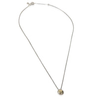 Yellow Gold & Sterling Silver  Chatelaine Pendant