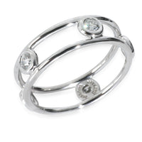 Tiffany & Co. Platinum Diamond Elsa Peretti Diamonds By The Yard Ring av