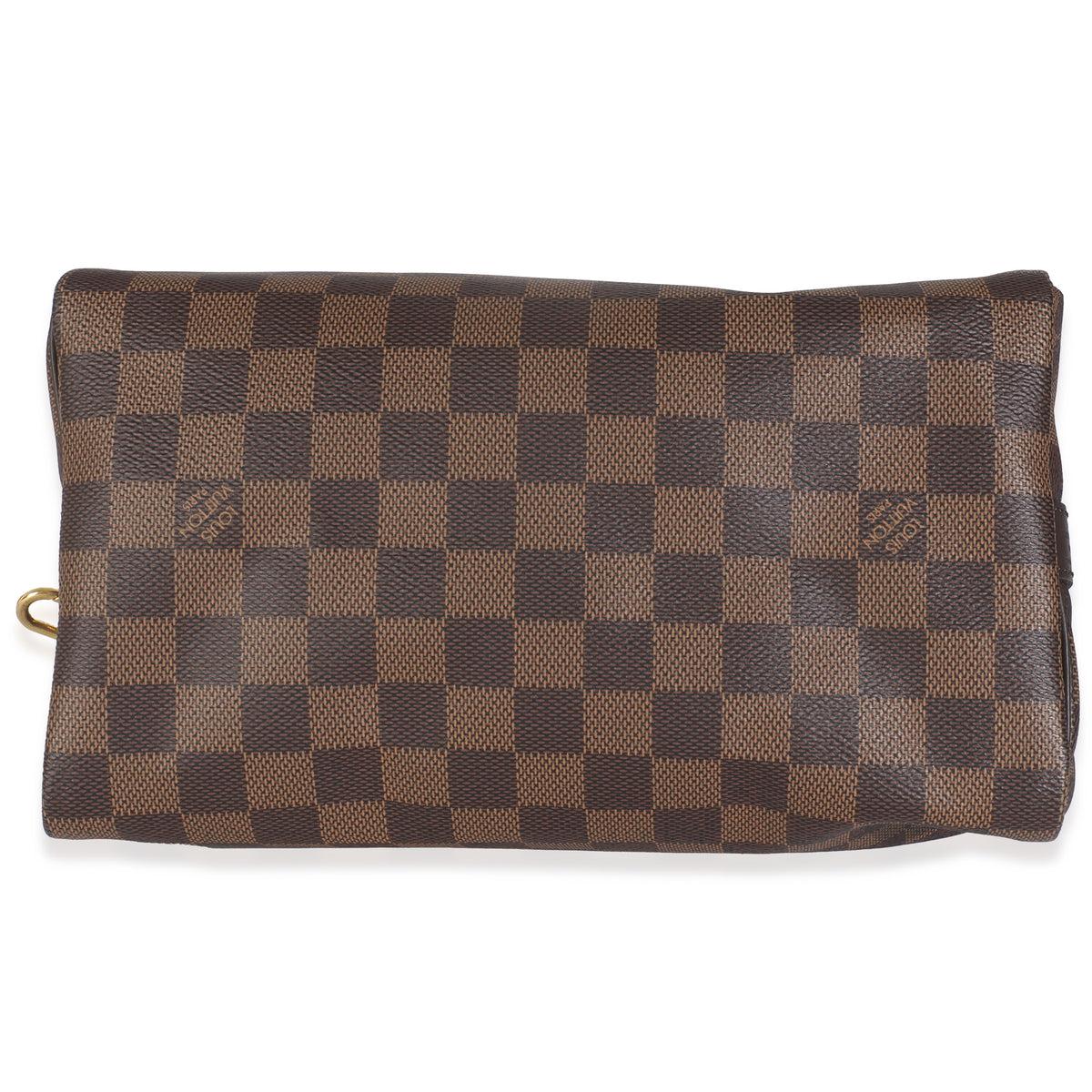 Damier Ebene Canvas Braided Speedy Bandouliere 25