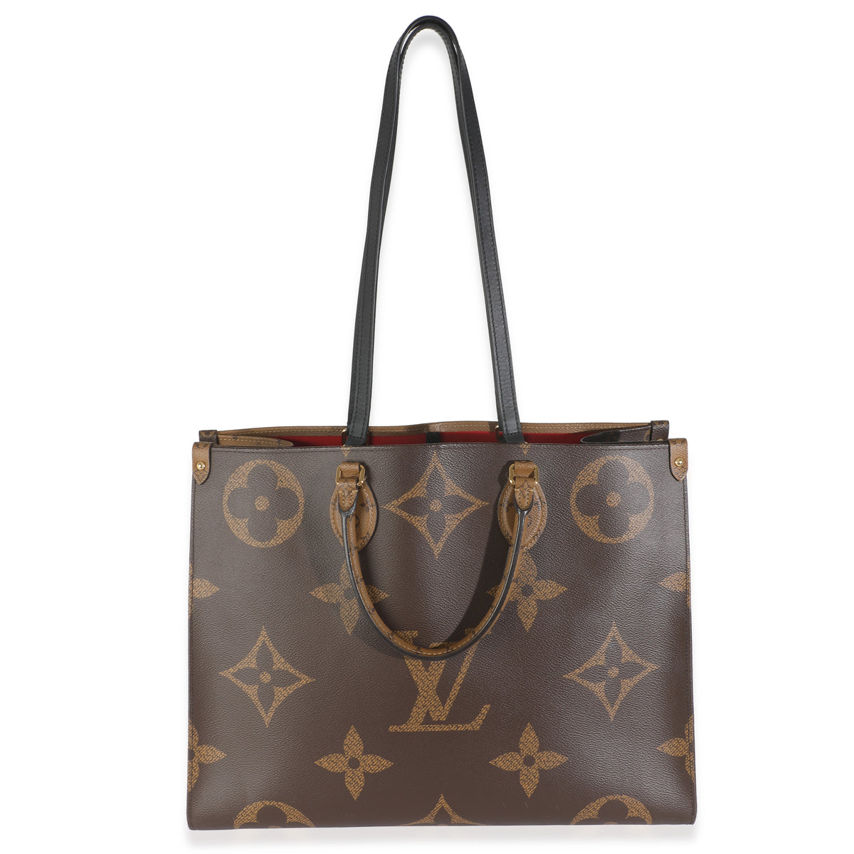 Monogram Reverse Canvas Onthego GM