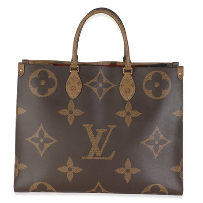 Monogram Reverse Canvas Onthego GM