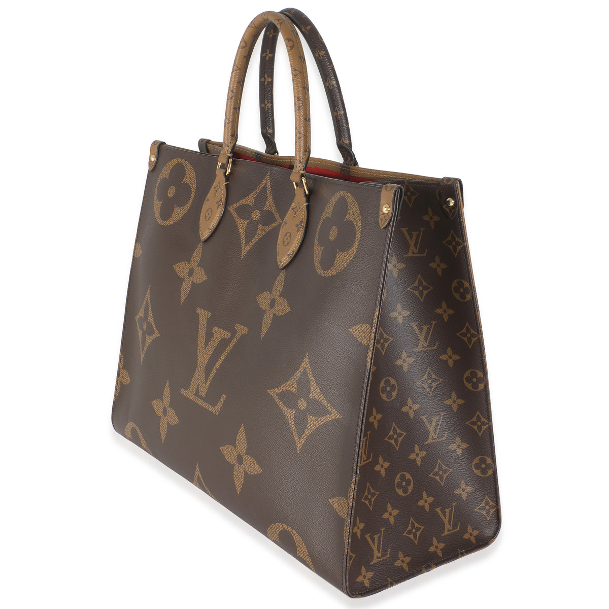 Monogram Reverse Canvas Onthego GM