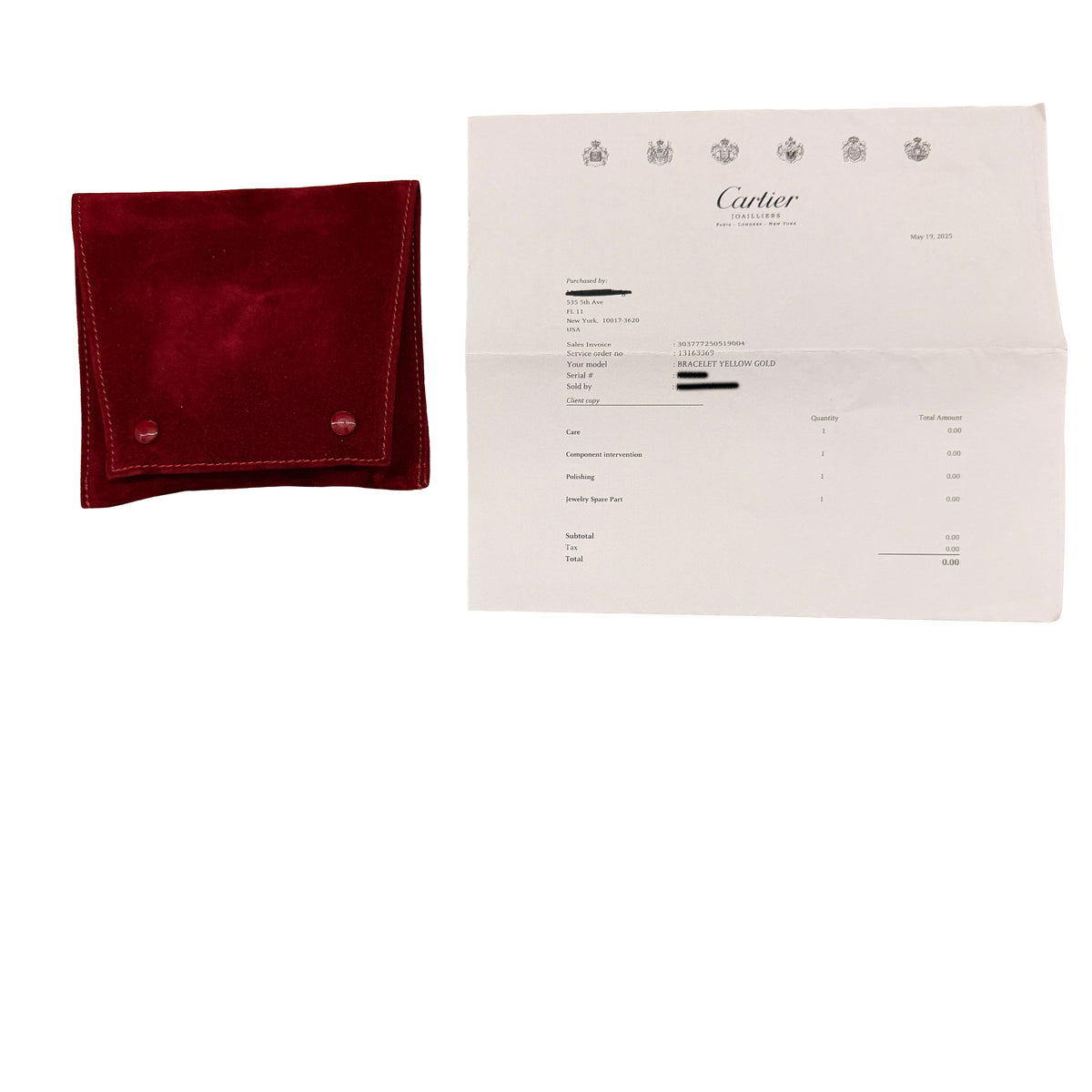 Yellow Gold  Love Bracelet