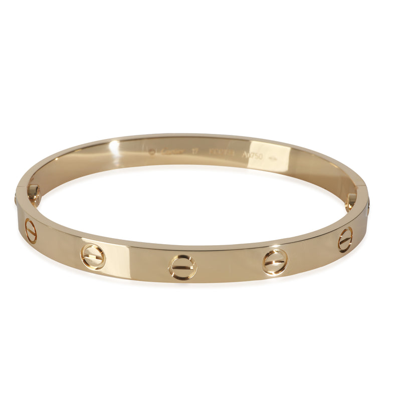 Yellow Gold  Love Bracelet