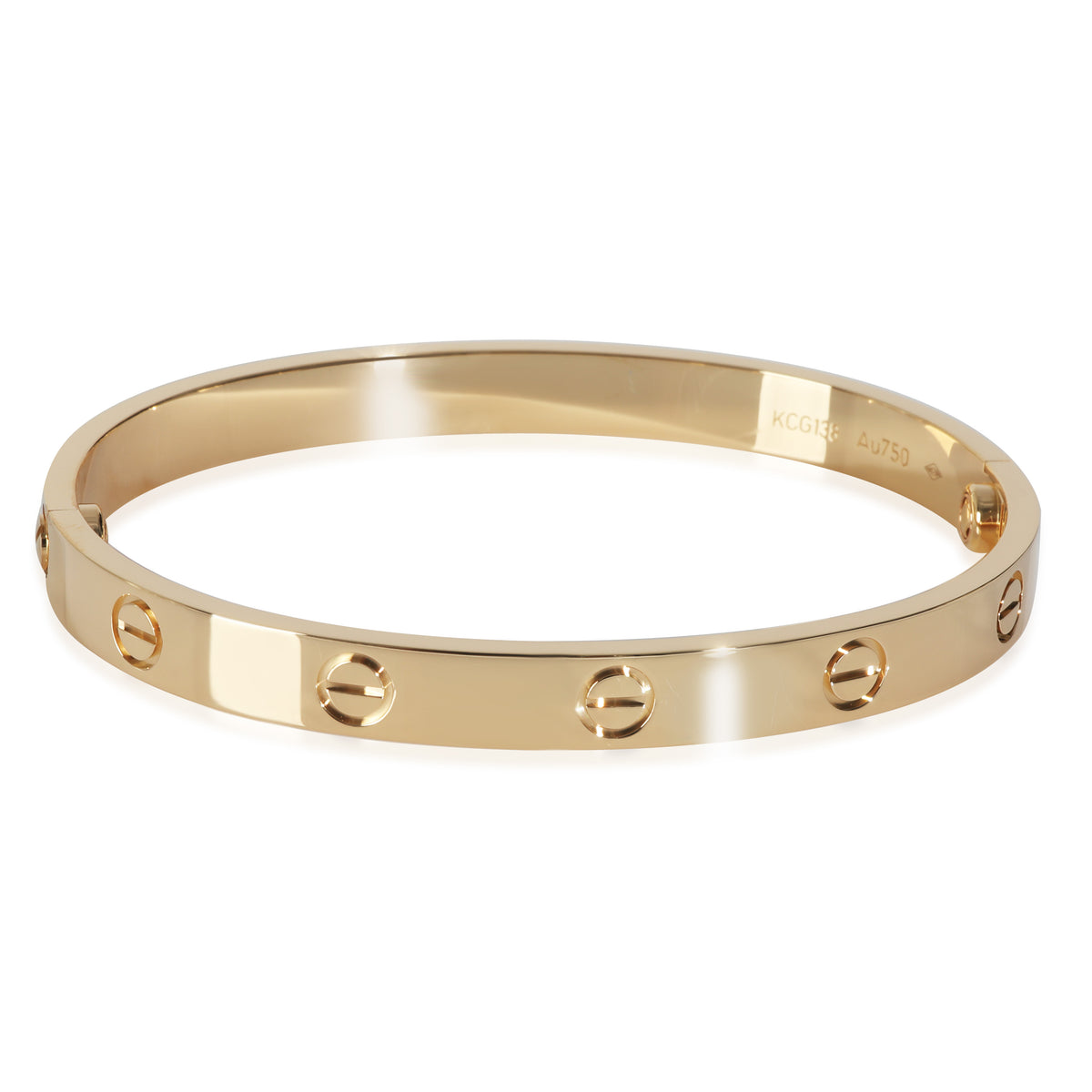 Yellow Gold  Love Bracelet