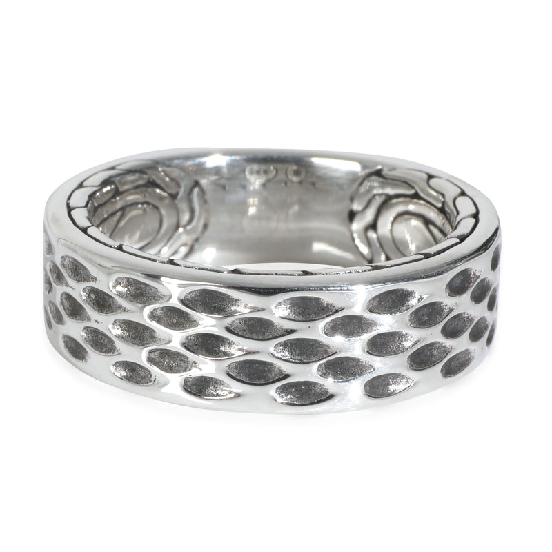 Sterling Silver  Textured Band