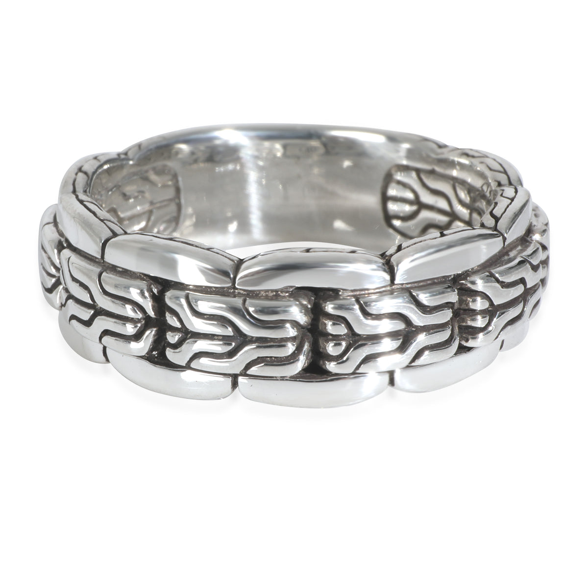 Sterling Silver  Classic Chain Ring
