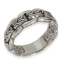 Sterling Silver  Classic Chain Ring