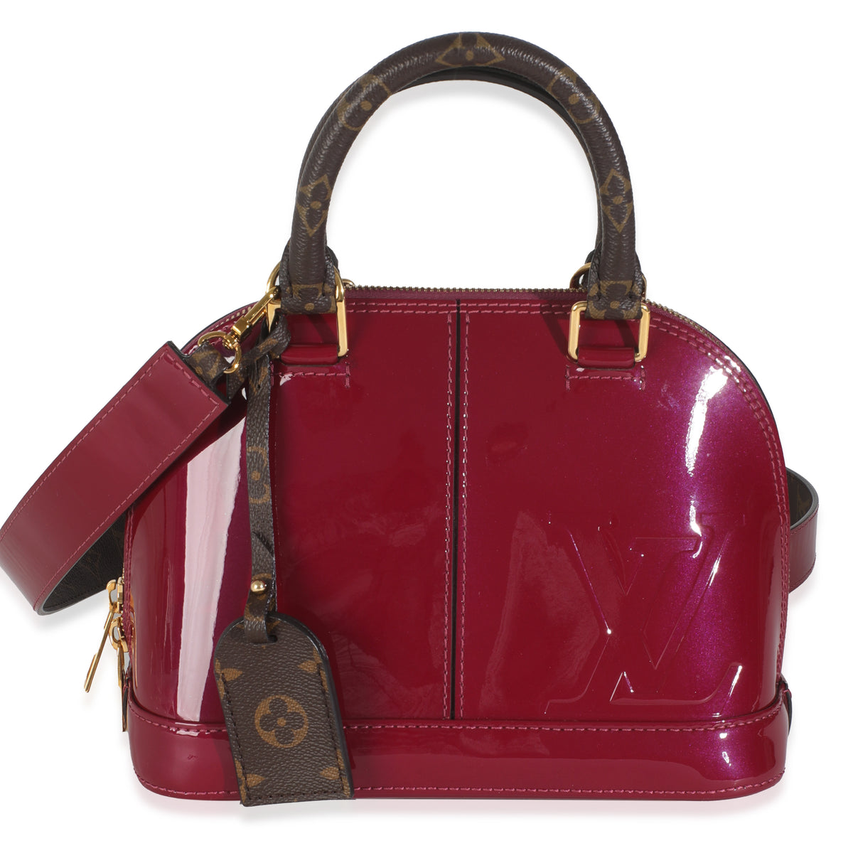 Magenta Monogram Vernis Alma BB