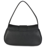 Black Supple Calfskin Medium Polly Bag