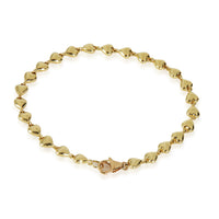 Yellow Gold Love Notes Heart Bracelet