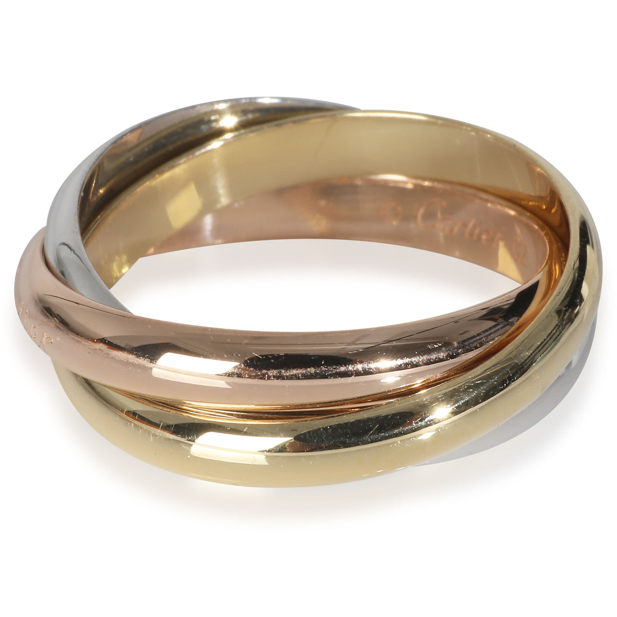 3-Tone Gold  Trinity Ring