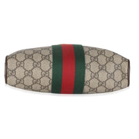 Beige GG Supreme Ophidia Small Messenger Bag