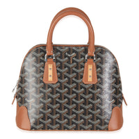 Goyard Tan Black ine Canvas Mini Vendome Handbag fv