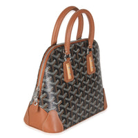 Tan Black Goyardine Canvas Mini Vendome