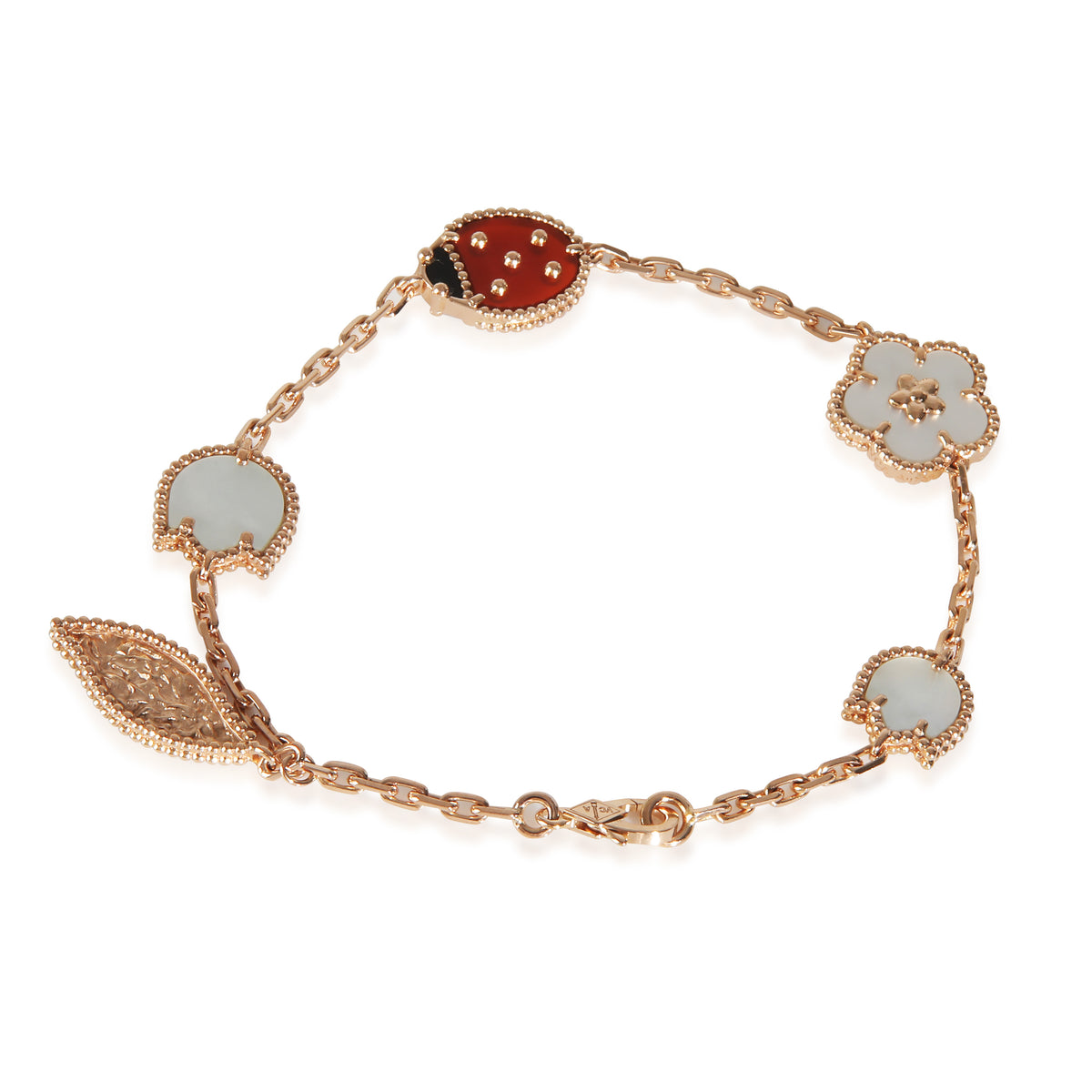 Rose Gold  Lucky Spring Bracelet