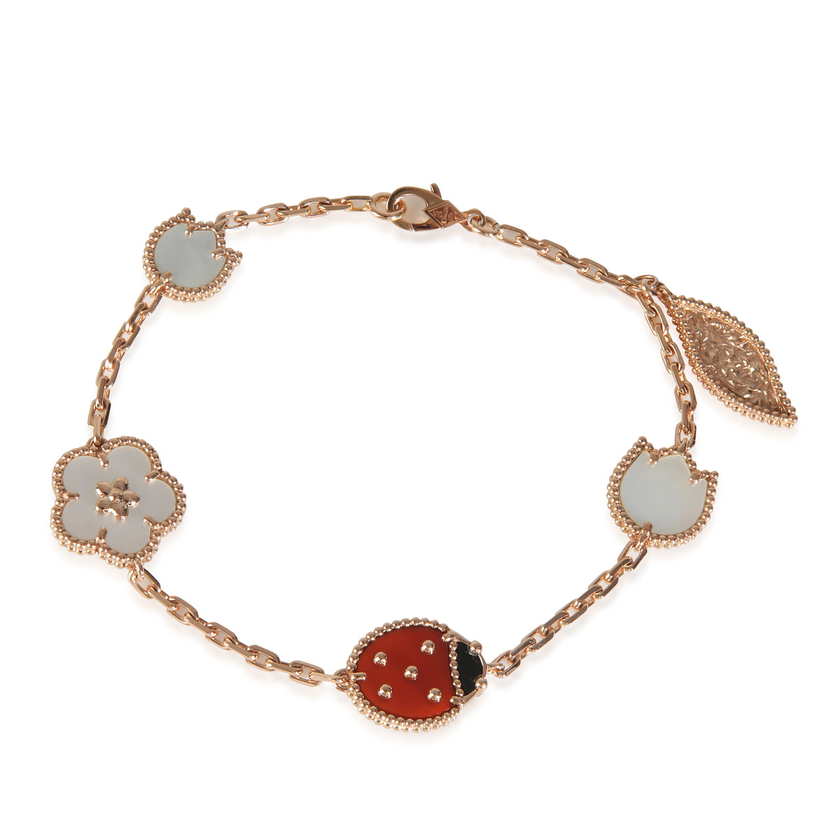 Rose Gold  Lucky Spring Bracelet