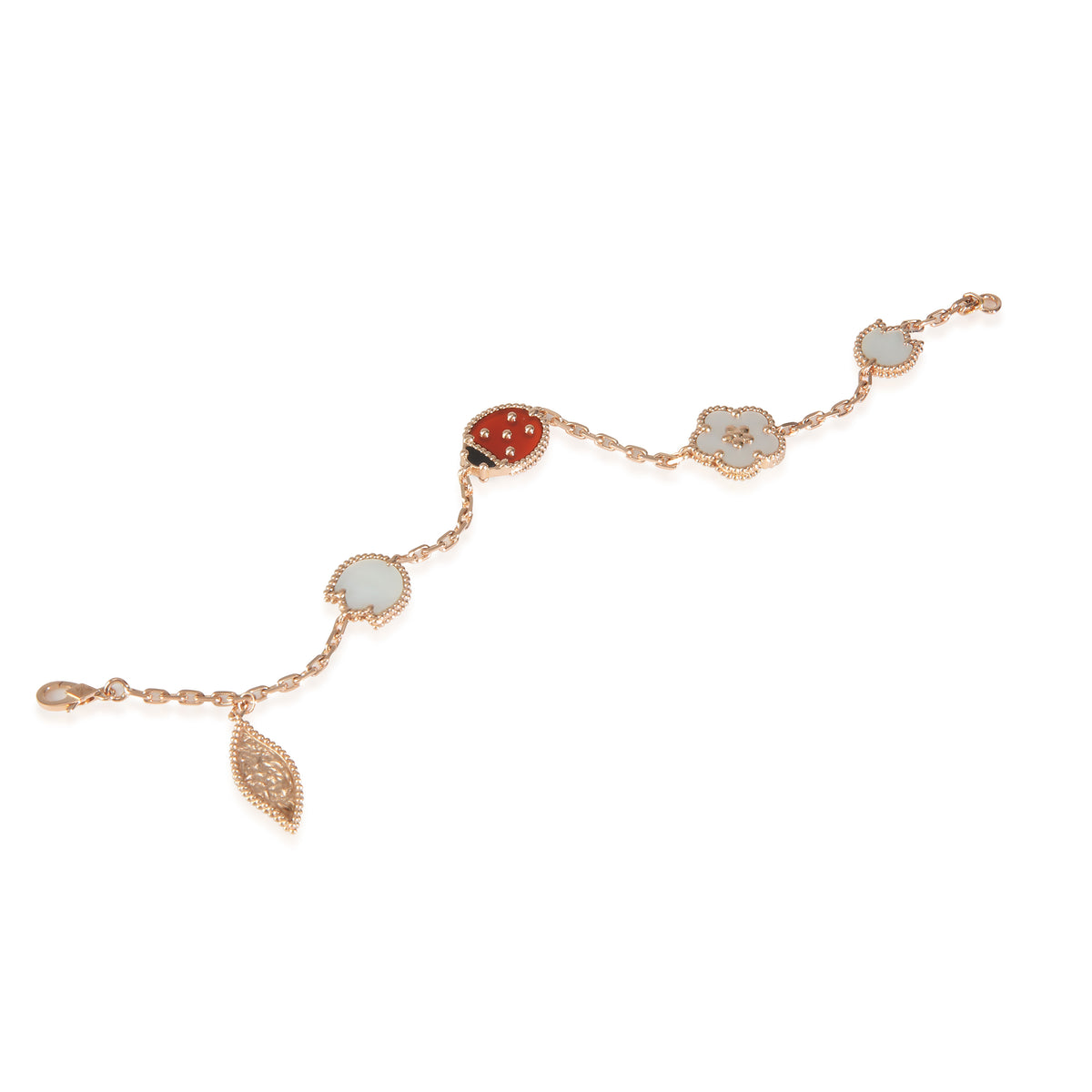 Rose Gold  Lucky Spring Bracelet