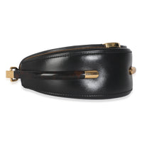 Black Vitello King Plexiglass Moonlight Shoulder Bag
