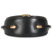 Black Vitello King Plexiglass Moonlight Shoulder Bag