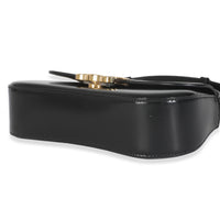 Black Smooth Calfskin Teen Lola Top Handle Bag