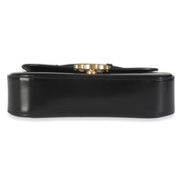 Black Smooth Calfskin Teen Lola Top Handle Bag