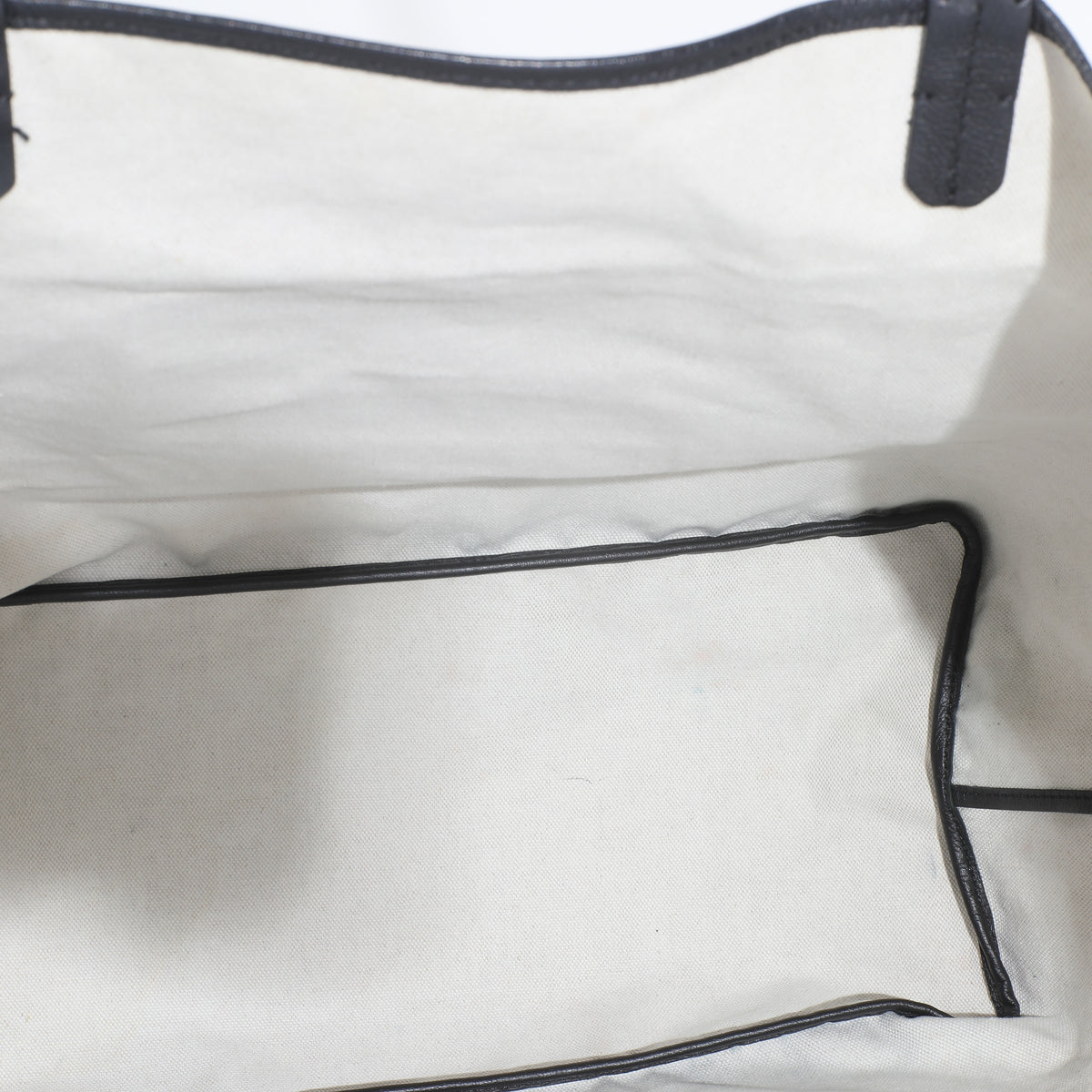 Black Goyardine Canvas French Bulldog Saint Louis GM