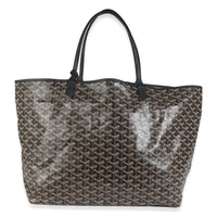 Black Goyardine Canvas French Bulldog Saint Louis GM