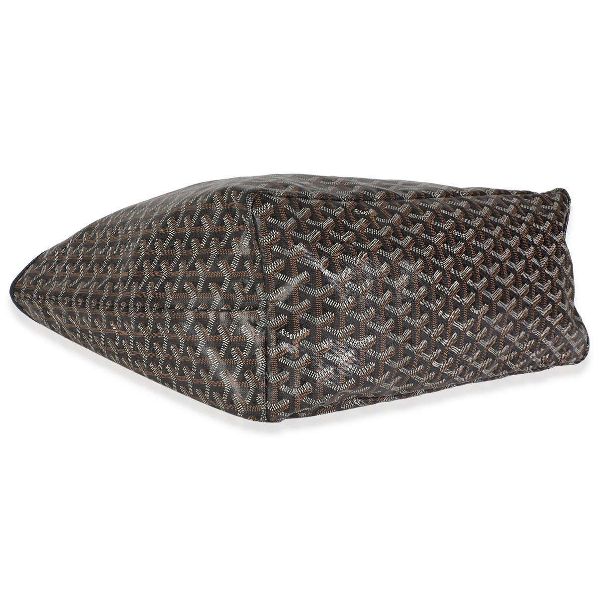 Black Goyardine Canvas French Bulldog Saint Louis GM