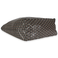 Black Goyardine Canvas French Bulldog Saint Louis GM