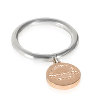 Sterling Silver & Rubedo Return To Tiffany Charm Ring