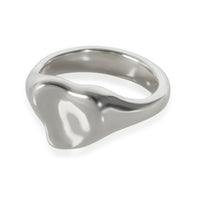 Sterling Silver  Elsa Peretti Full Heart Ring