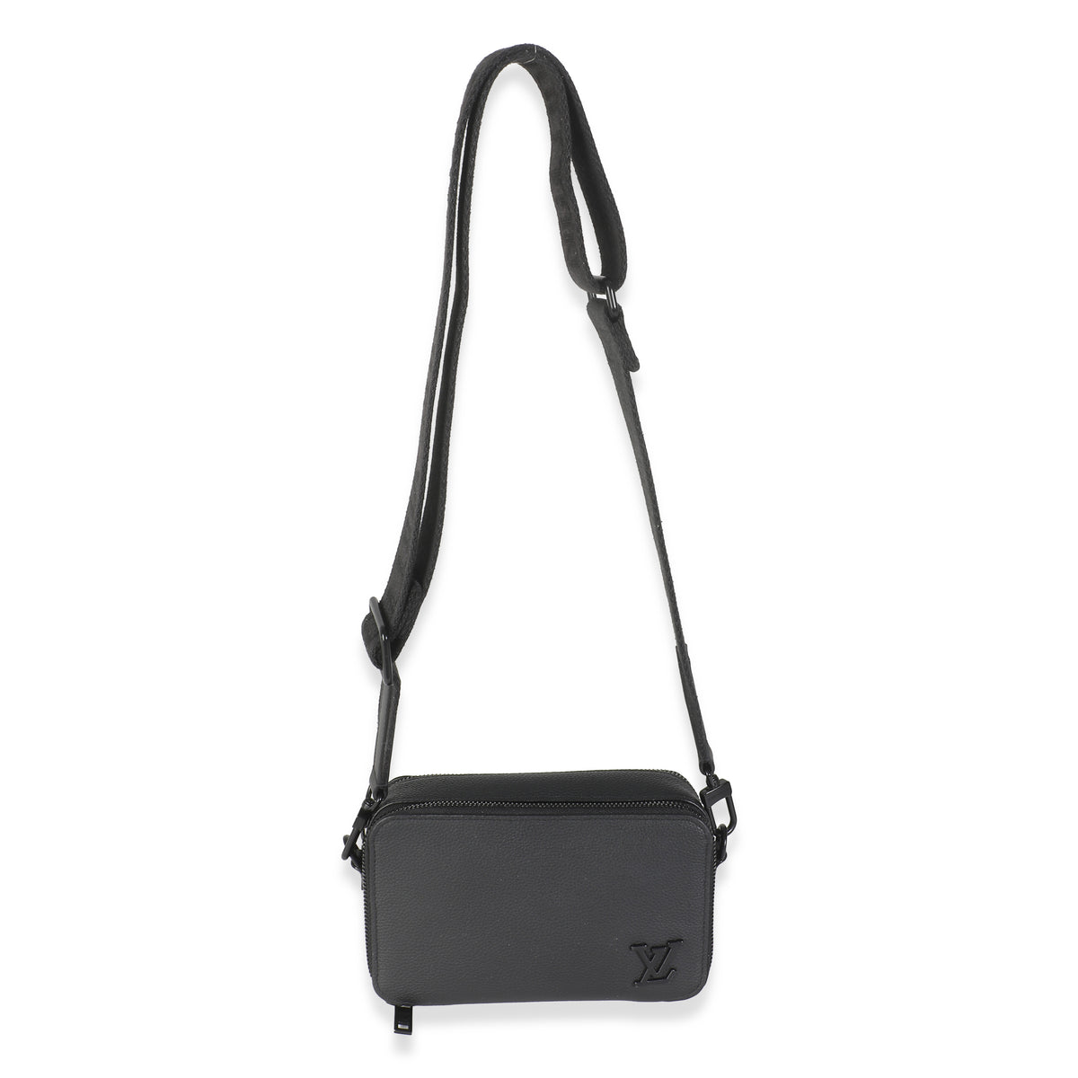 Black Taurillon Alpha Wearable Wallet