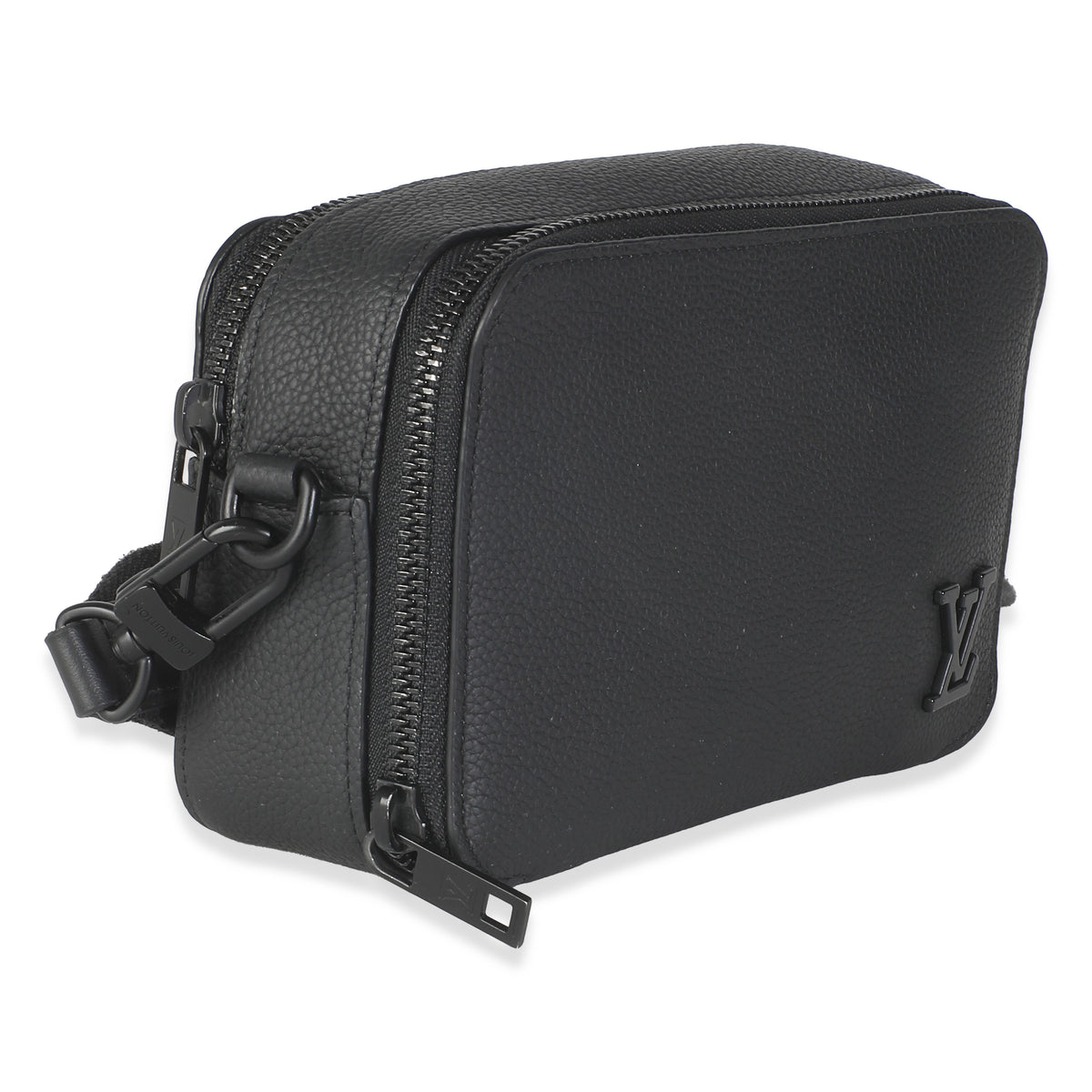 Black Taurillon Alpha Wearable Wallet