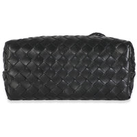 Black Nappa Intrecciato Small Andiamo Bag