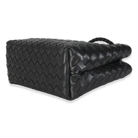 Black Nappa Intrecciato Small Andiamo Bag